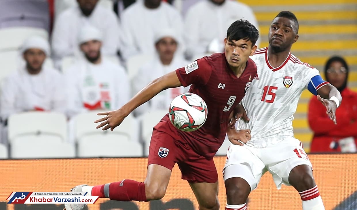 امارات با تساوی برابر تایلند صعود کرد