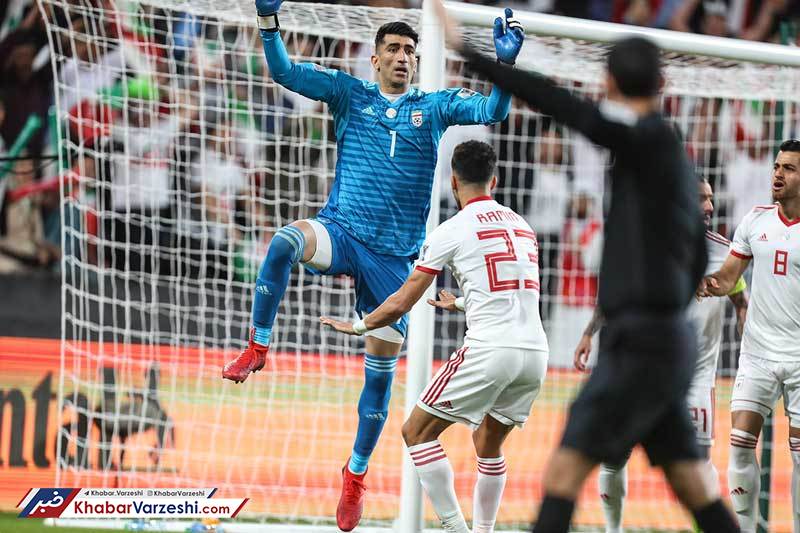 گزارش تصویری| برتری 2 بر صفر ایران مقابل عمان در نیمه اول