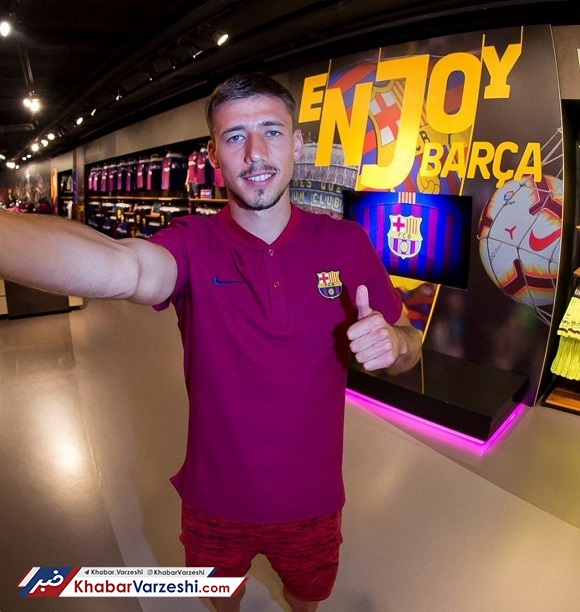 عکس| اولین تصویر ازلنگلت با پیراهن بارسلونا