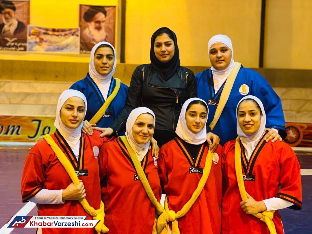 تیم کشتی آلیش بانوان ایران قهرمان جهان شد
