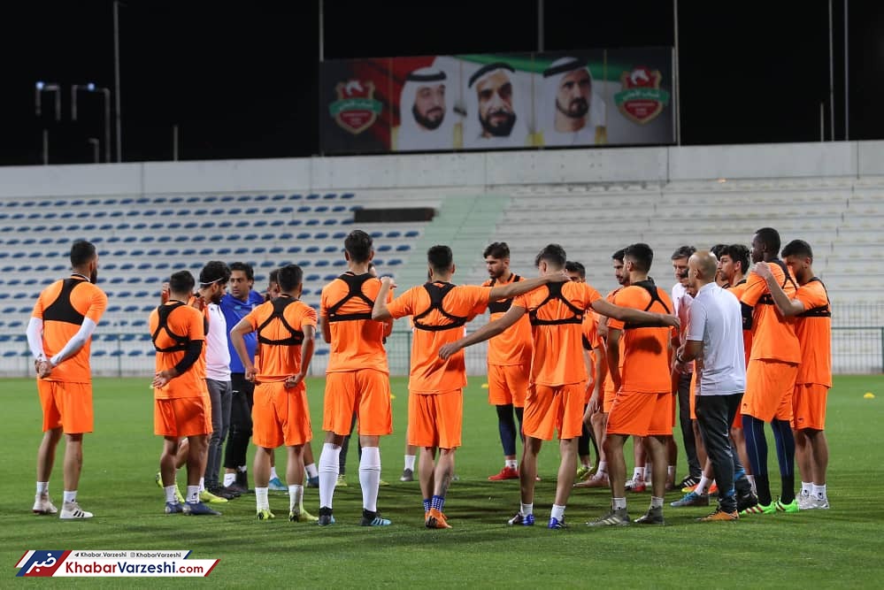 گزارش تصویری| آخرین تمرین استقلال قبل از بازی با الکویت