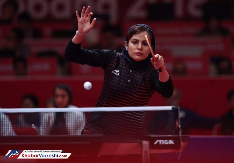 برتری بانوان ایران در تنیس روی میز قهرمانی جهان