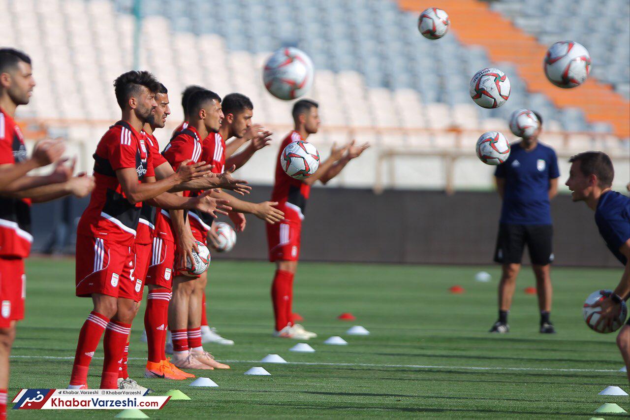 گزارش تصویری| آخرین تمرین تیم ملی فوتبال قبل از دیدار با سوریه