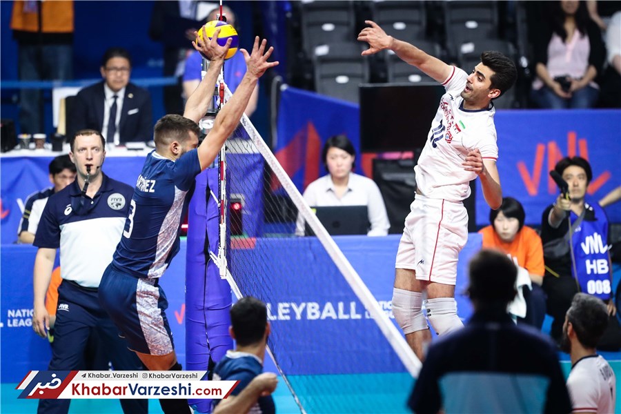 آرژانتین هم مقابل والیبال ایران زانو زد