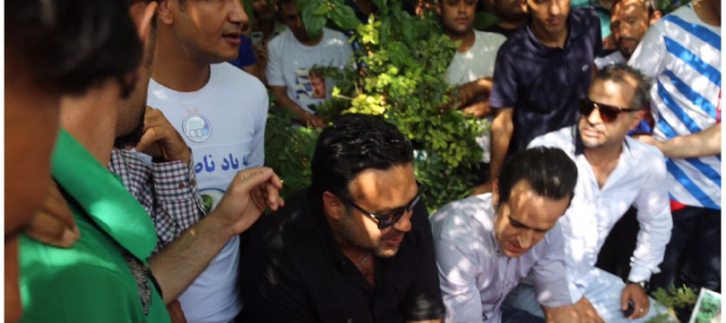 عکس| حضور چهره های سرشناس در سالگرد درگذشت ناصر حجازی