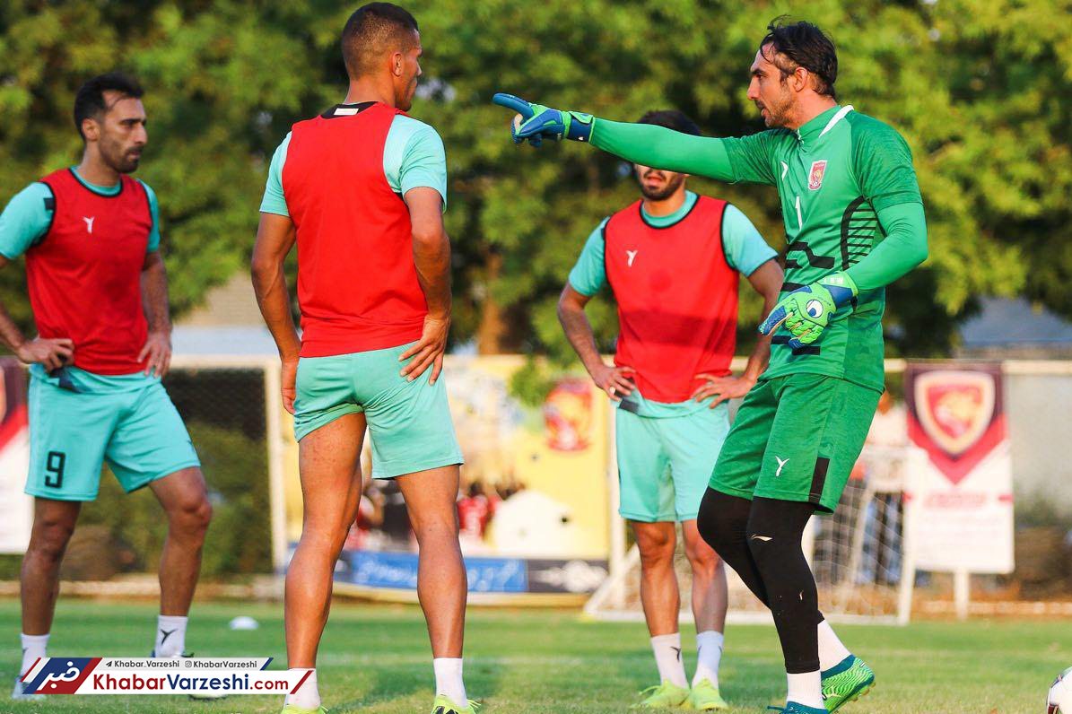 گزارش تصویری| تمرین تیم فوتبال شهرخودرو زیرنظر گل محمدی