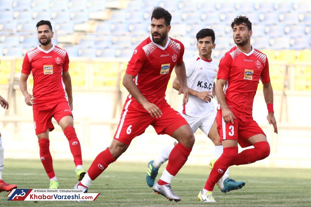 گزارش تصویری| بازی دوستانه پرسپولیس و فولاد خوزستان