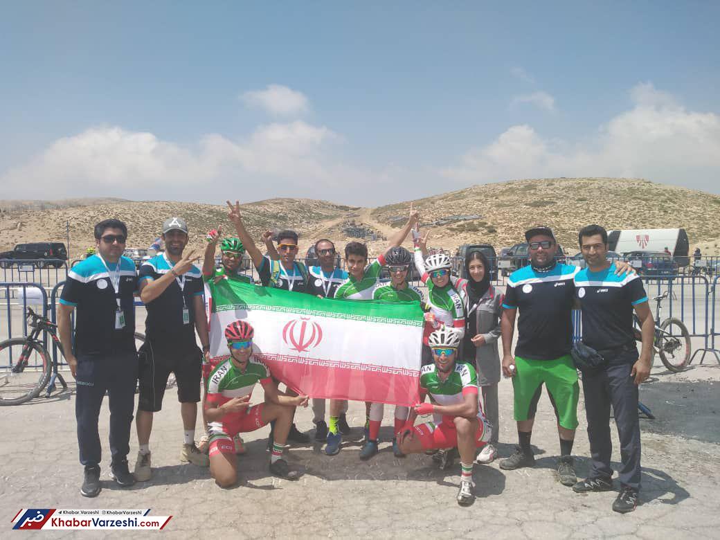 برنز ایران در دوچرخه‌سواری کوهستان قهرمانی آسیا