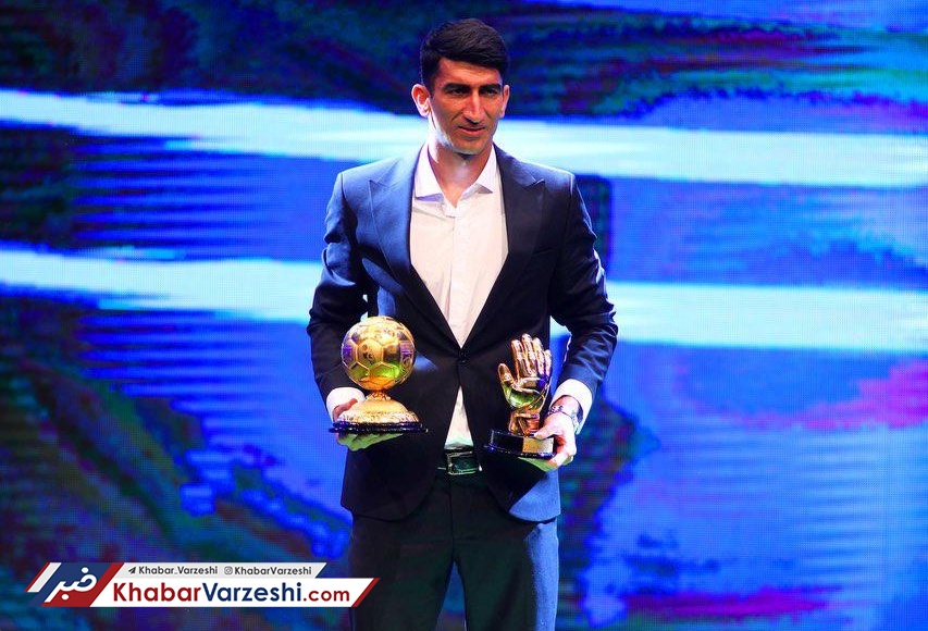 بیرانوند، مرد سال فوتبال ایران