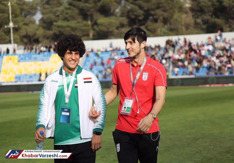 عکس | دیدار پرسپولیسی‌های تیم ملی با بشار