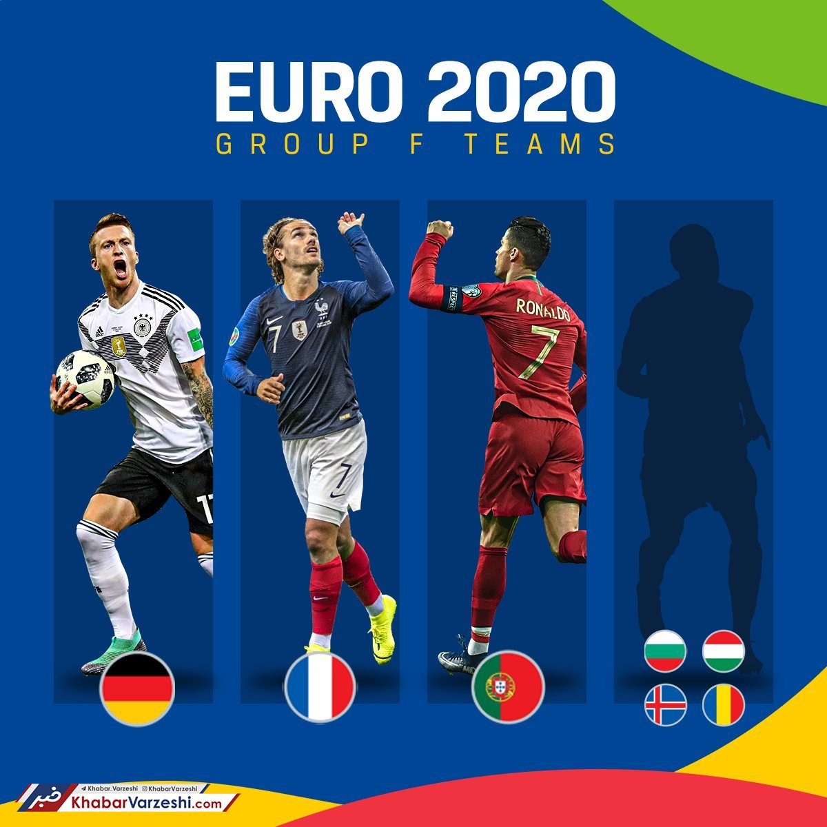 تحلیل گروه‌بندی یورو ۲۰۲۰؛ جمع قهرمان‌ها جمع شد!