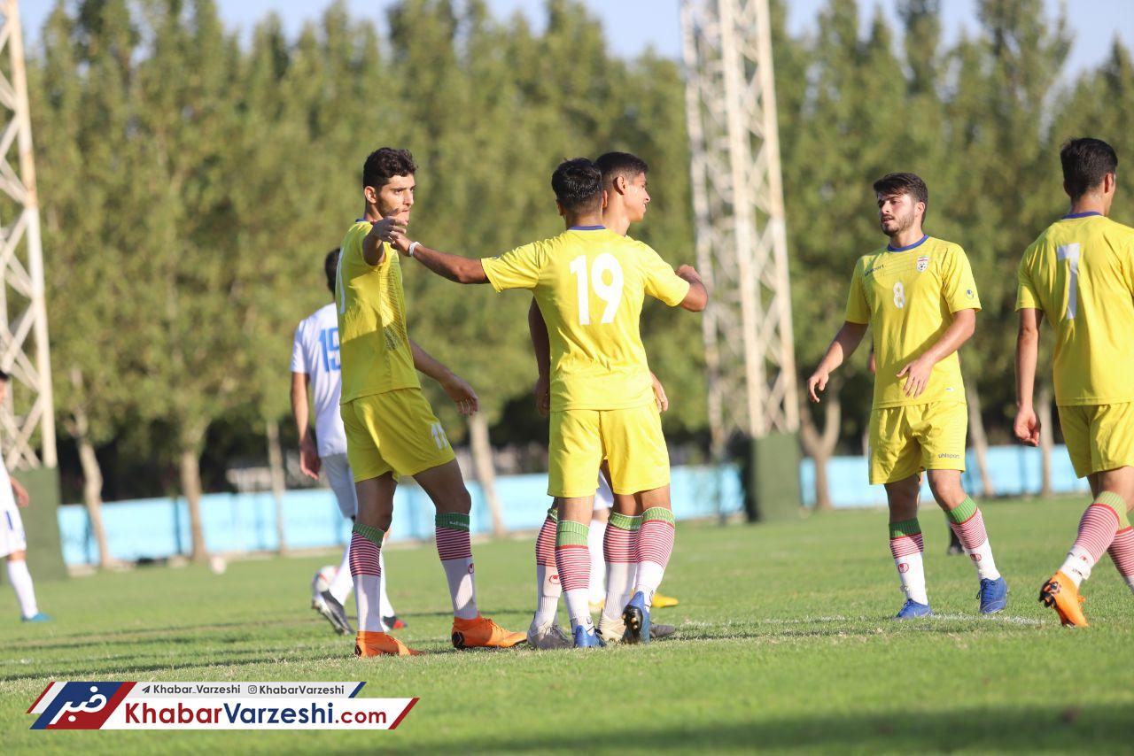 گزارش تصویری| پیروزی تيم ملى فوتبال جوانان ایران مقابل اميد پيكان