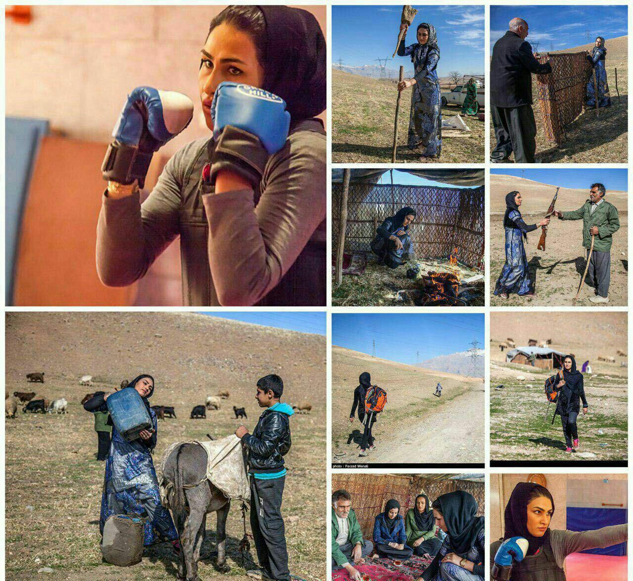 قهرمان زنان ایران یک «کوچ‎نشین» است