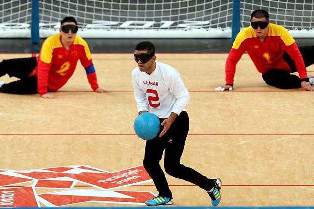 پیروزی گلبال مردان برابر قزاقستان