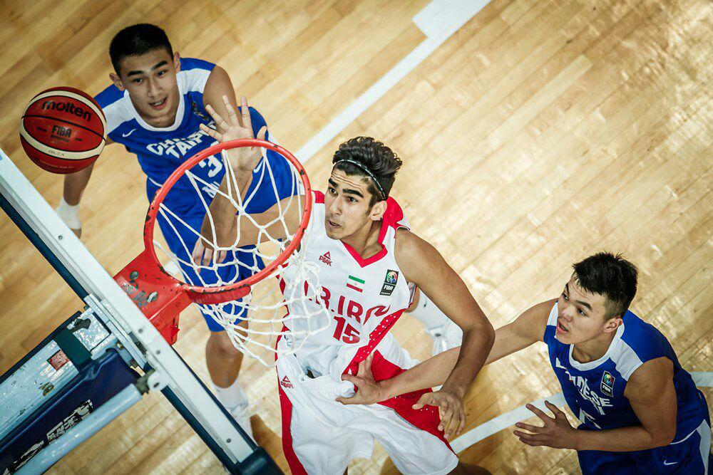 گزارش تصویری| دیدار تیم ملی بسکتبال نوجوانان ایران مقابل چین تایپه