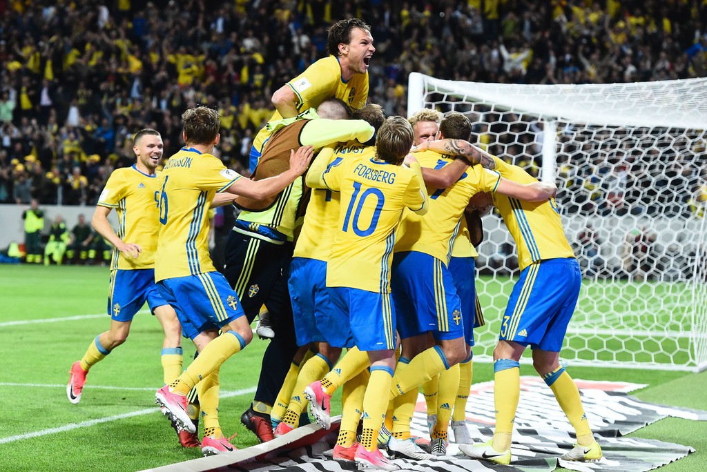 شکست خروس‌ها برابر سوئد و پیروزی پرتغال با گل‌های رونالدو