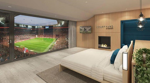 تماشای فوتبال از هتل، رویا یا واقعیت ؟