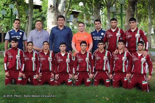 قهرمانی ایران در کشتی فرنگی نوجوانان آسیا