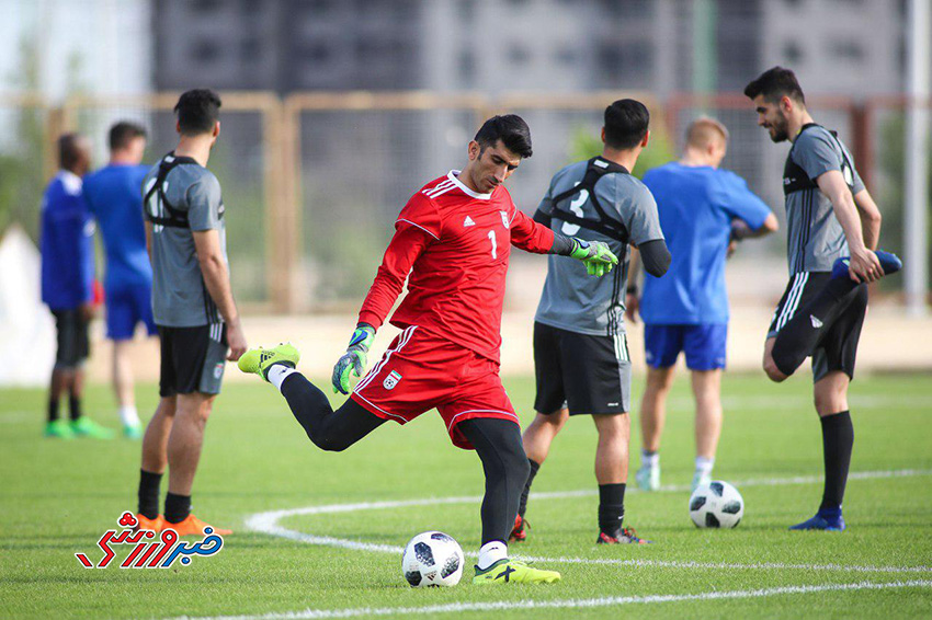 بیرانوند دروازه‌بان اصلی تیم ملی در جام جهانی است