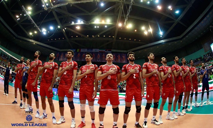 والیبال ایران در رنکینگ هشتم جهان