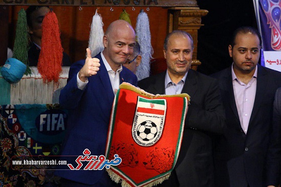 تبریک رئیس فیفا به باشگاه پرسپولیس