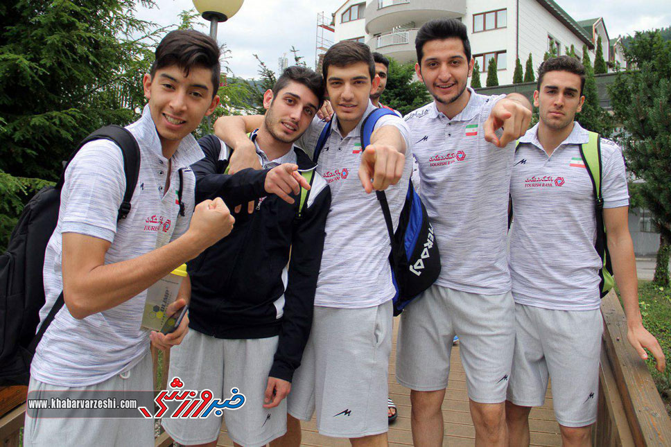 گزارش تصویری| تمرین تیم ملی والیبال جوانان