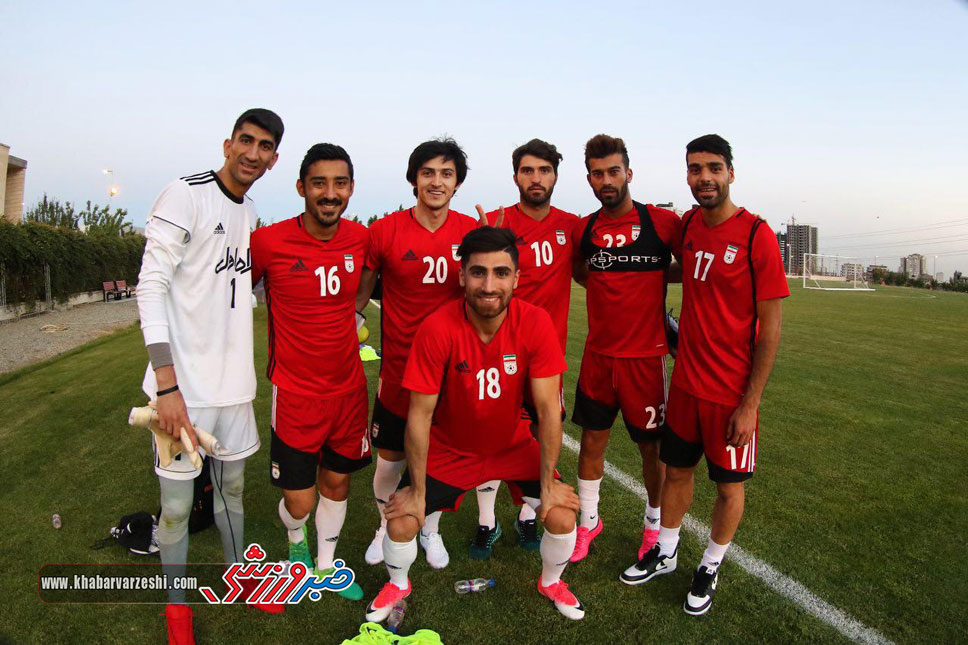 گزارش تصویری| تمرین شاداب تیم ملی